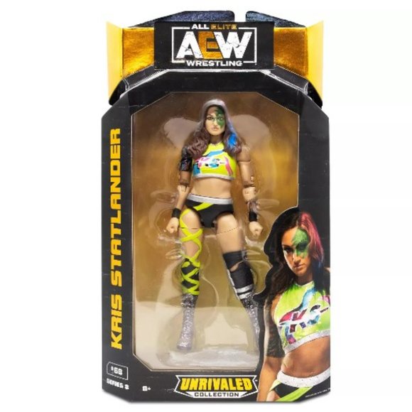 NEW AEW Unrivaled 8 Kris Statlander 6'' Action Figure - Picture 2 of 9